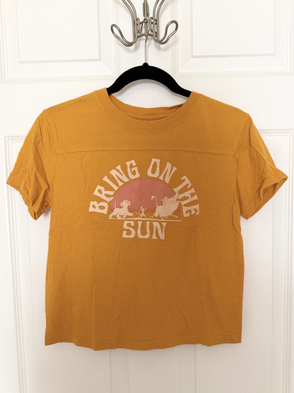 Disney The Lion King Cropped Fit Tee | Size Small | 100% Cotton